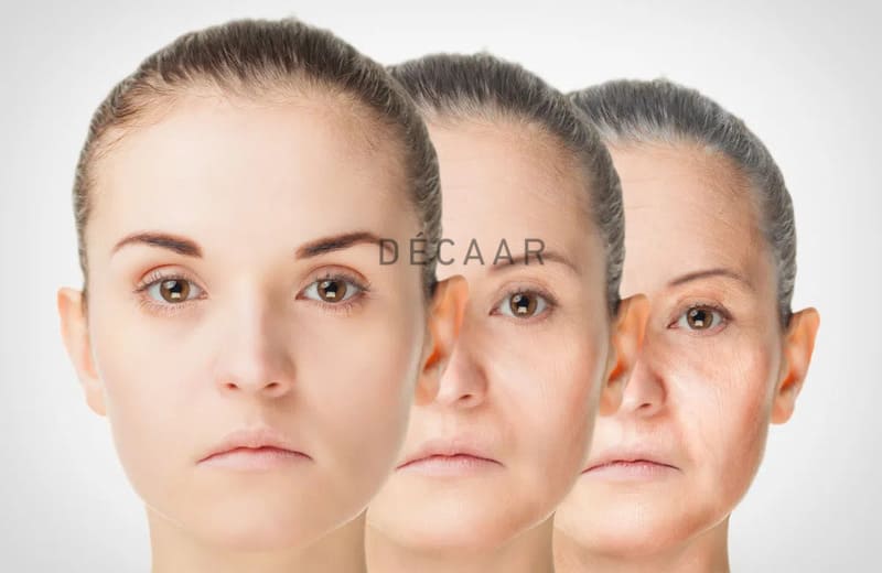 Dấu hiệu của lão hóa da